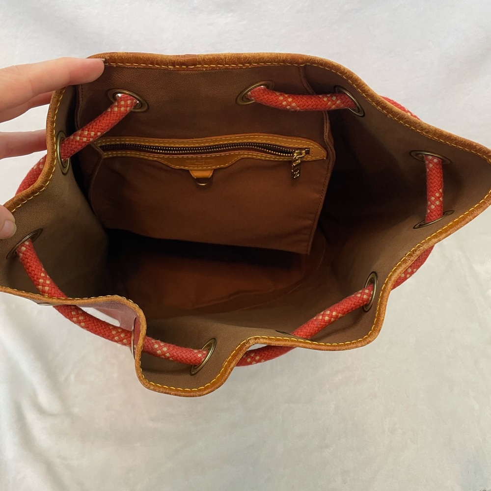 Louis Vuitton Red Bucket Bag From The America’s C… - image 4